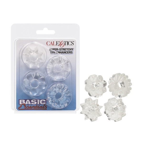 SE1737-00 BASIC ESSENTIALS 4PK -CLEAR