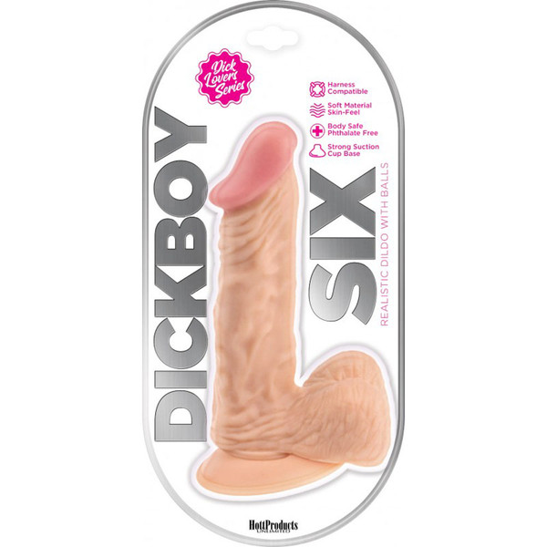 HP3310 DICK BOY-PVC DILDO 6"