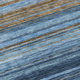 Lakeside Navy Blue Striped Area Rug close up stripes Lakeside Navy Blue Striped Area Rug close up stripes
