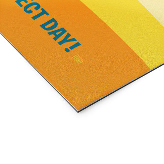 Another Perfect Day Entry Mat close up corner