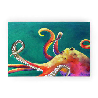 Mardi Gras Bright Octopus Entry Mat