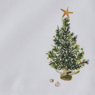 Tidings by the Sea Set of Four Napkins