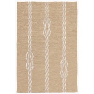 Tan and Ivory Nautical Ropes Rug Tan and Ivory Nautical Ropes Rug