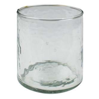Upcycled Bubble Glass Double Old Fashioned Glasses - Set of 6