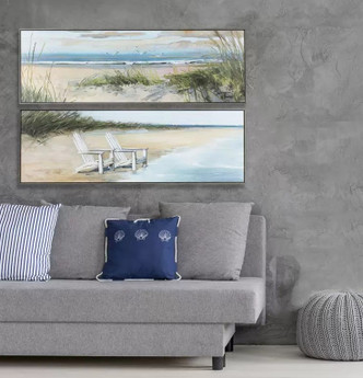 Relax with Wind and Water Art - Set of 2 room idea