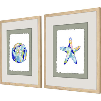 Fun Modern Sea Life Framed Prints angle view