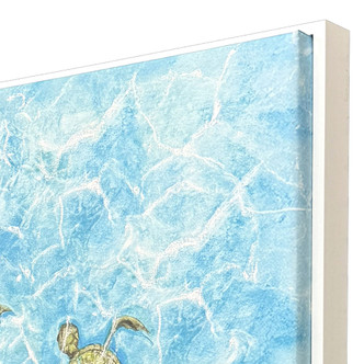 Escaping to the Sea – Baby Turtles I frame