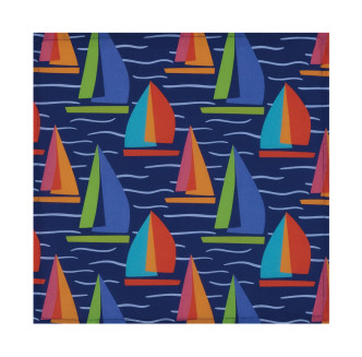 Full Sail Set of Four Colorful Napkins