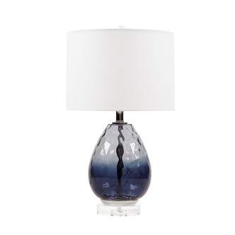 Aurora Sea Indigo Glass Lamp