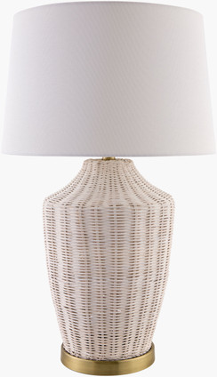 Isolina White Coastal Table Lamp