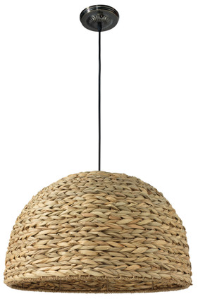Shoreline Pendant in Natural Seagrass