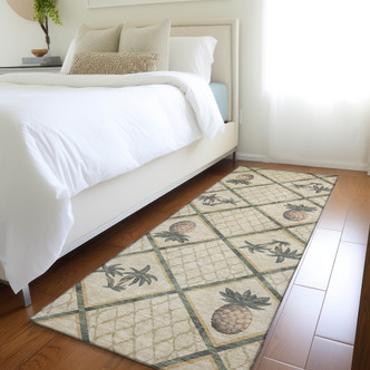 Island Time Cottage Washable Rug bedroom rug
