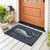 Whale Watch Bay Hand Tufted Accent Rug front porch