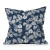 Maui Luau Denim Blue Palms 20 x 20 Indoor-Outdoor Pillow