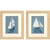 Azul La Mar Sailboats - Set of Two