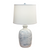 Tide Lines Table Lamp with Off-White Shade