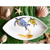 Sea Turtle Oval Serving Platter on table