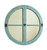 Seaview Aqua Round Mirror