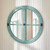 Seaview Aqua Round Mirror reflecting view Seaview Aqua Round Mirror reflecting view