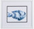 Underwater Blue Fish B Framed Art- fish 1
