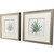 Palmetto Shores Set of Two Botanical Prints  angle view