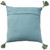Embroidered Under The Sea Tasseled Throw Pillow back of pillow