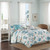 Driftwood Beach Shells 6-Piece Coverlet Set room angle