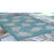 Shell Bay Turquoise Sea Turtle Rug outside