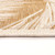 Palm Fronds Sand and Ivory Indoor-Outdoor Rug edge