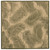 Palm Fronds Green Indoor-Outdoor Rug square version