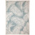 Palm Fronds Aqua Indoor-Outdoor Rug 2