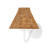 Isabelle White and Wicker Wall Sconce