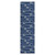 Dark Blue Knotted Ropes Indoor-Outdoor Area Rug