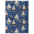 Blue Regatta Sailboat Area Rug