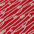 Crimson Red Knotted Ropes Maritime Area Rug close up pattern