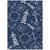 On the Cape Nautical Navy Blue Area Rug On the Cape Nautical Navy Blue Area Rug