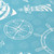 On the Cape Aqua Indoor-Outdoor Washable Rug close up pattern On the Cape Aqua Indoor-Outdoor Washable Rug close up pattern