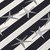 Surfside Midnight Stripes and Starfish Indoor-Outdoor Rug close up