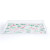 Fa La La Mingo Holiday Acrylic Serving Tray side view