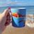 Tie Dye Sea Turtle Coffee Mugs -Set of 4 on the beach in Maui