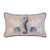 Checkerboard Indigo Nautical 2-Piece Decorative Pillow Set seahorse pillow