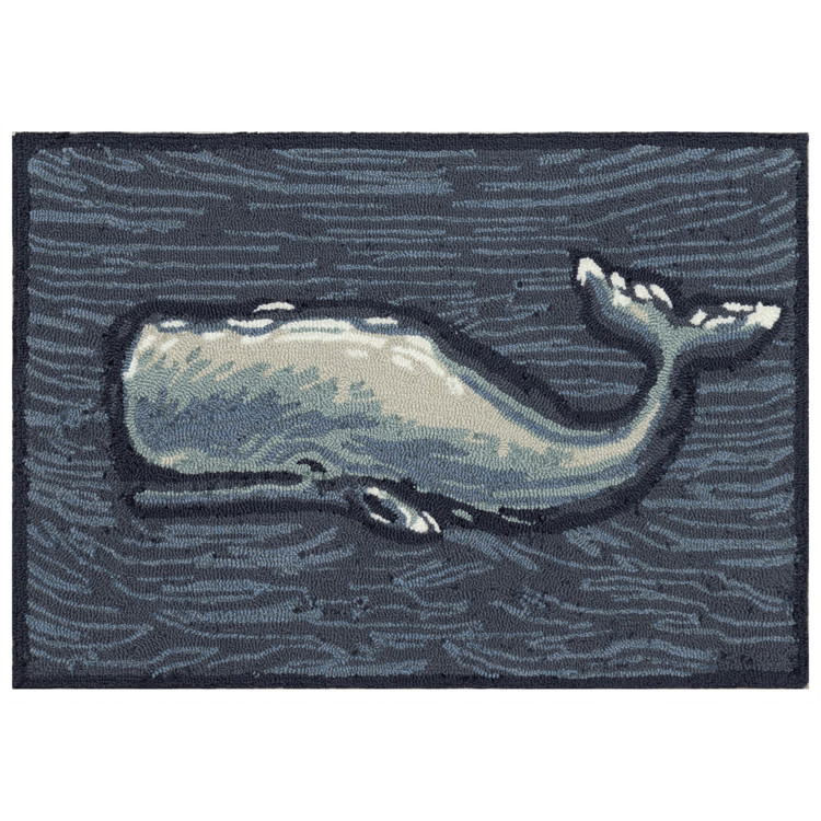 Whale Watch Bay Hand Tufted Accent Rug