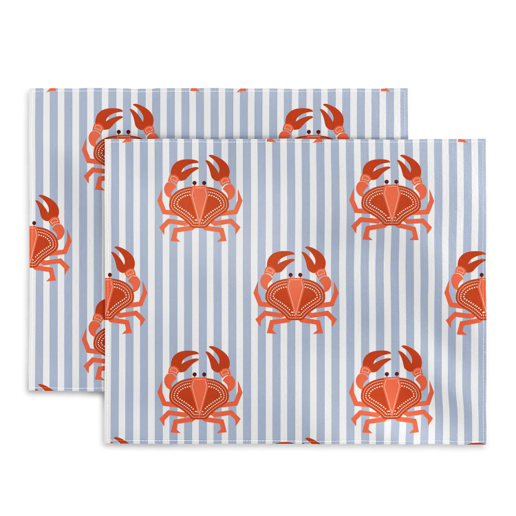 Crab Dance Set of Two Placemats