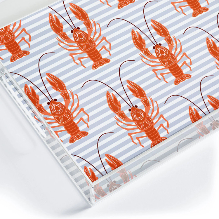 Lobster Dance Acrylic Serving Tray