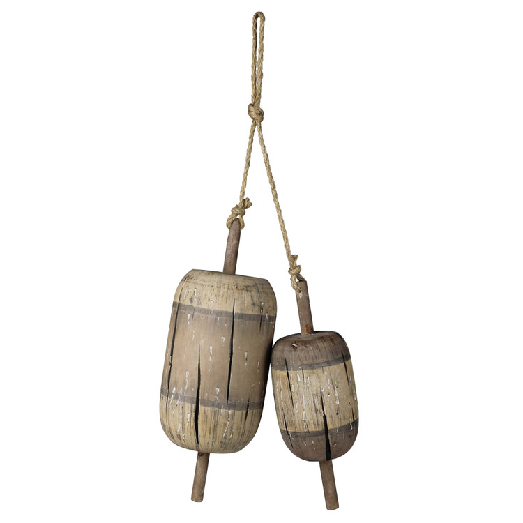 Fisherman's Decorative Wooden Bobbers