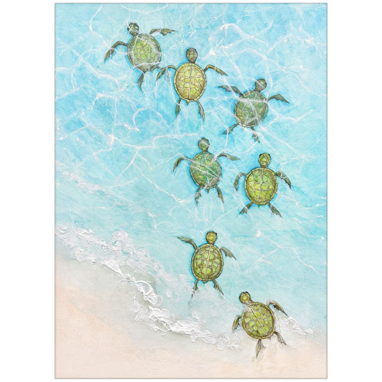 Escaping to the Sea Baby Turtles II