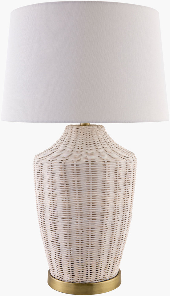 Isolina White Coastal Table Lamp