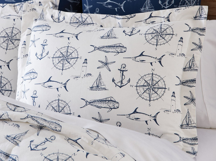 Captain's Quarters King Size Pillow Sham