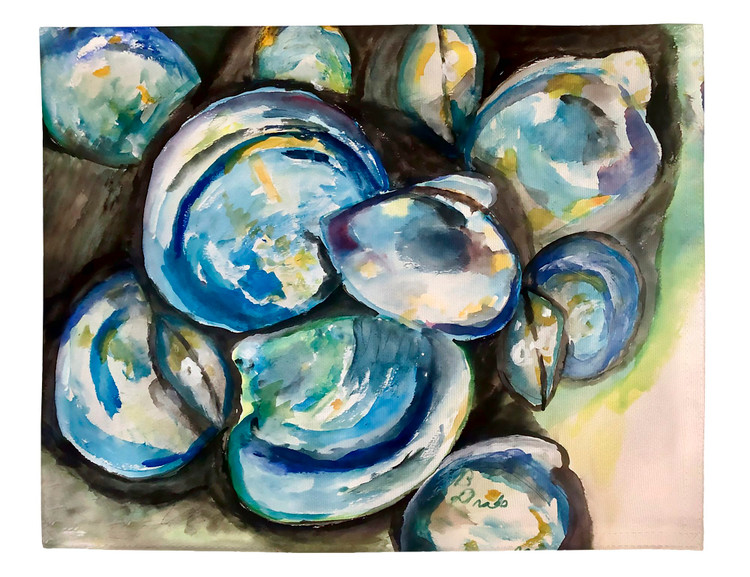Bucket of Clams Place Mat Set of 4