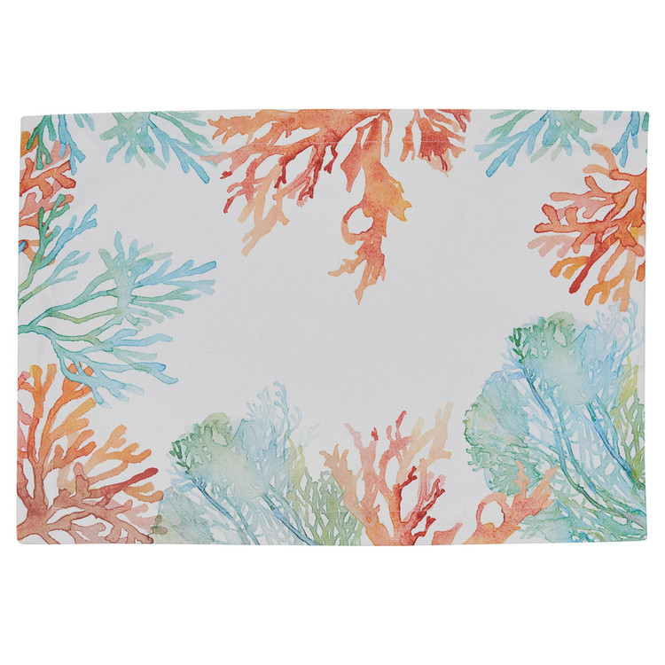 Coral Reef Placemats- Set of Four